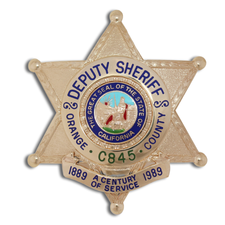 Orange County Deputy Sheriff - ER Badge