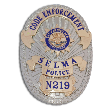 Selma Police - ER Badge