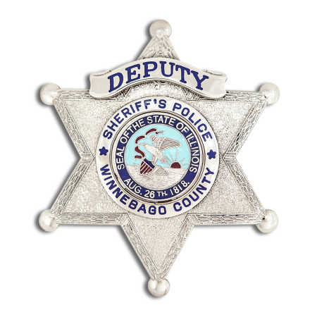 Winnebago Co Sheriff Badge - ER Badge