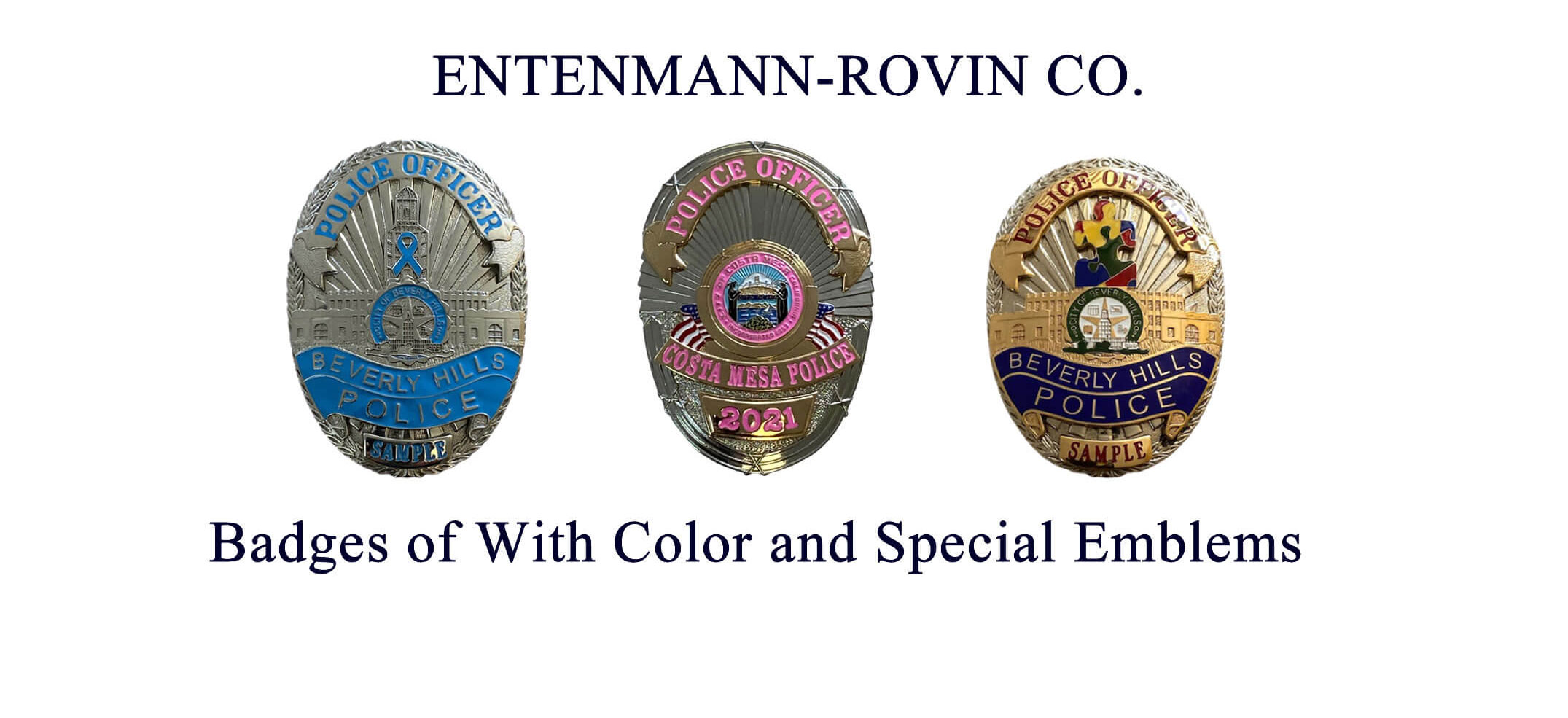 Police Badges by Lawman Badge Company