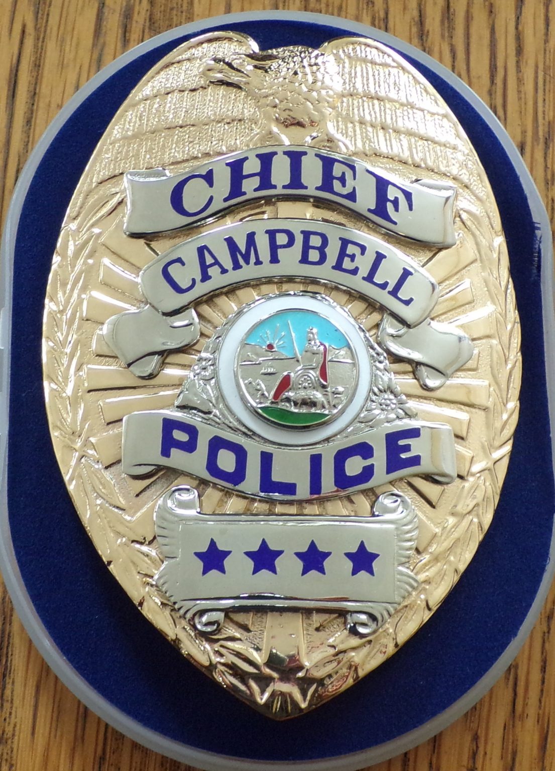 CAMPBELL POLICE DEPARTMENT - ER Badge