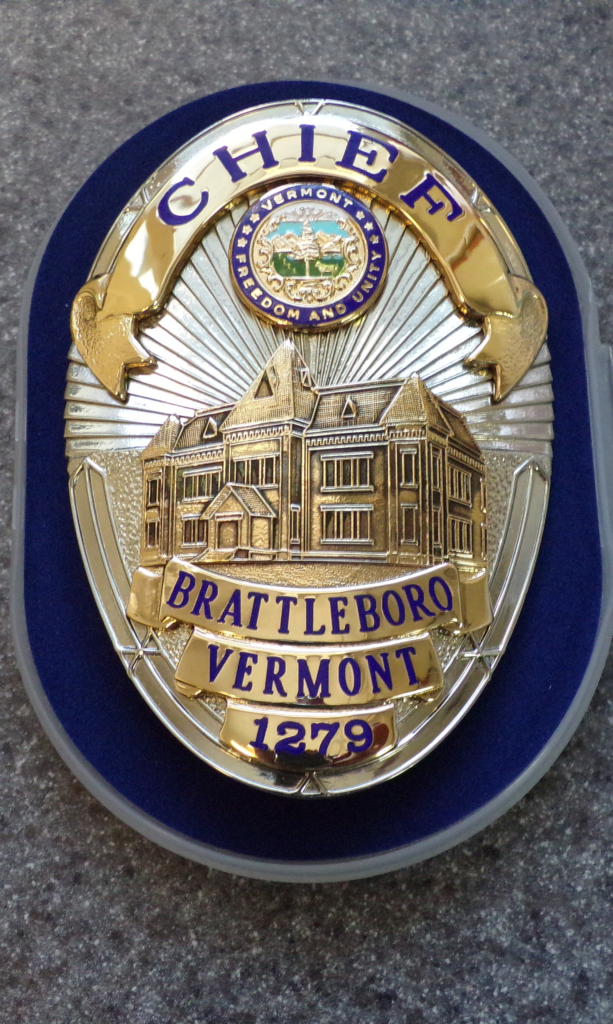 BRATTLEBORO POLICE DEPARTMENT ER Badge